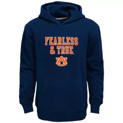 Boys 8-20 Auburn Tigers Team Slogan Fleece Hoodie