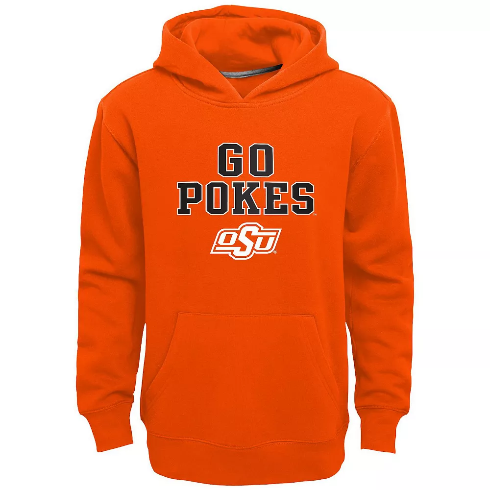 Boys 8-20 Oklahoma State Cowboys Team Slogan Fleece Hoodie