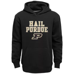 Kids 8-20 Purdue Boilermakers Team Slogan Fleece Hoodie