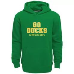Boys 8-20 Oregon Ducks Team Slogan Fleece Hoodie