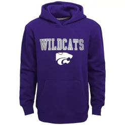 Boys 8-20 Kansas State Wildcats Team Slogan Fleece Hoodie