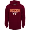 Kids 8-20 Virginia Tech Team Slogan Fleece Hoodie