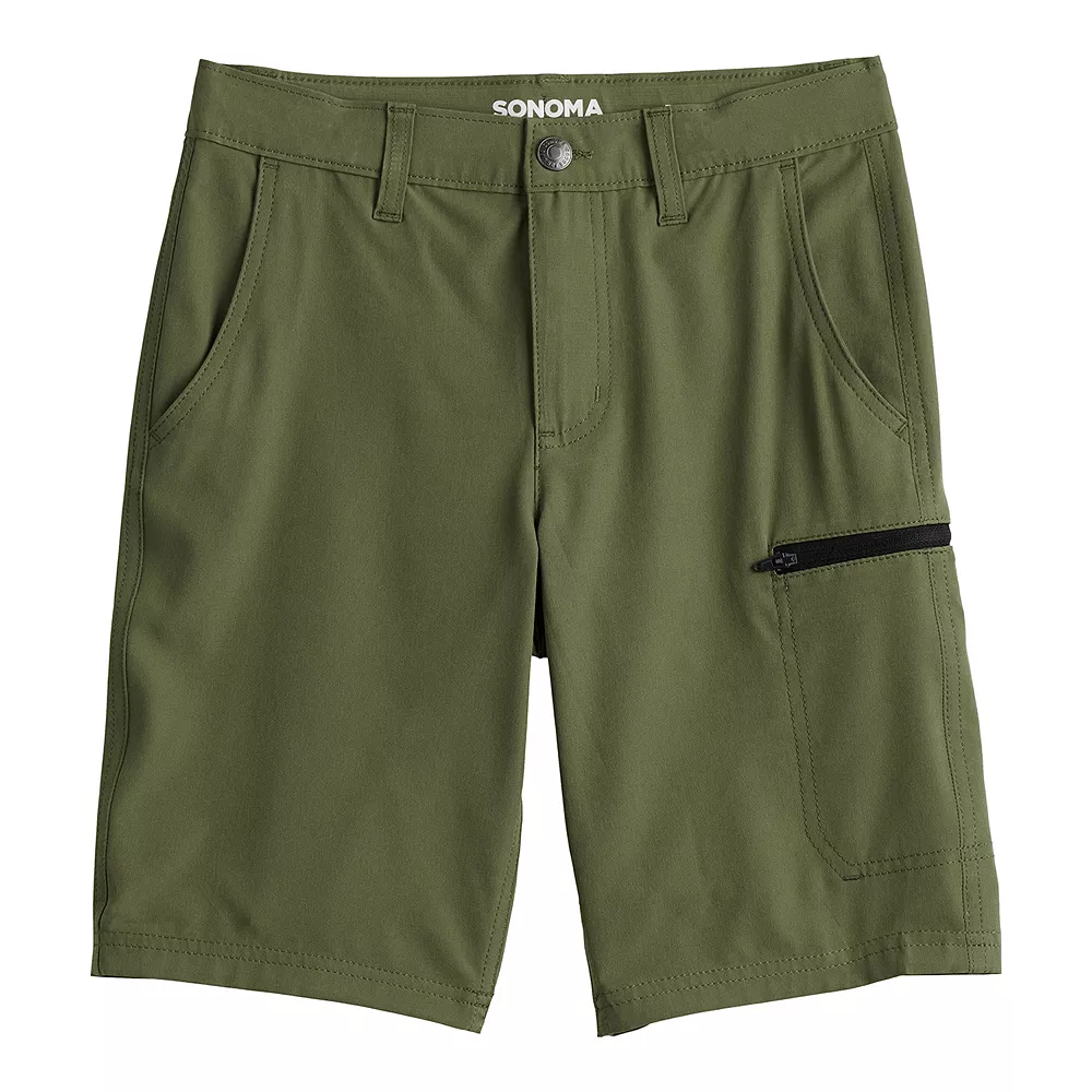Boys 8-20 Sonoma Goods For Life® Flexwear Tech Shorts in Regular, Slim & Husky